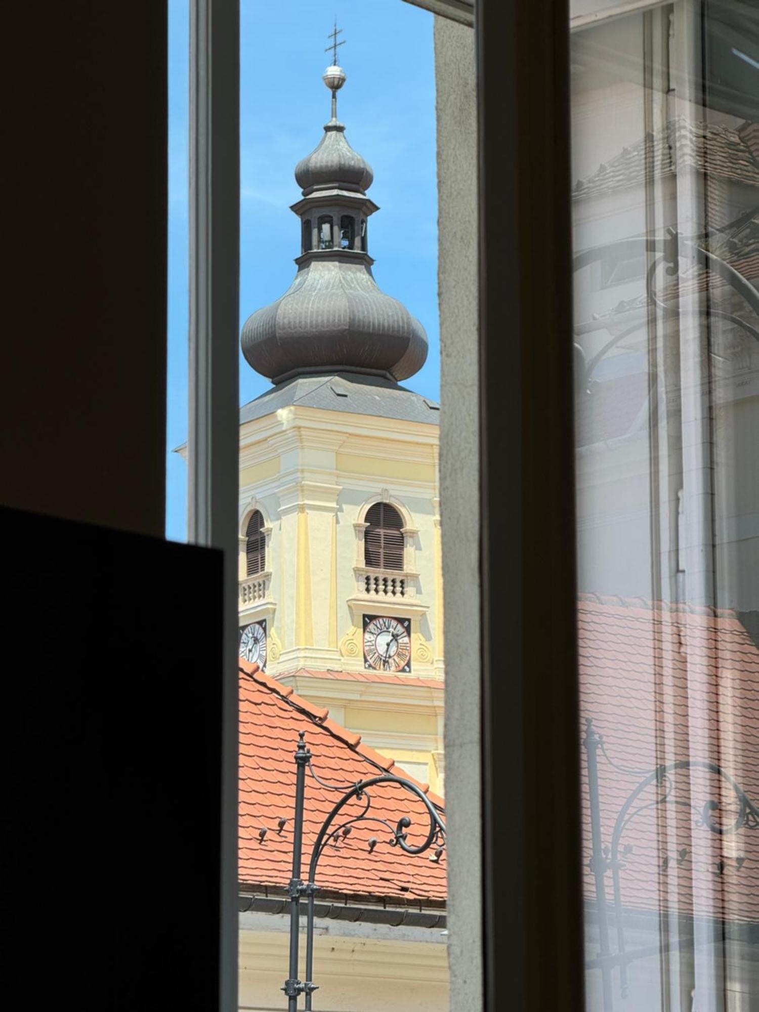 City Spirit Studio - Piata Mare & Balcescu View Sibiu Bagian luar foto