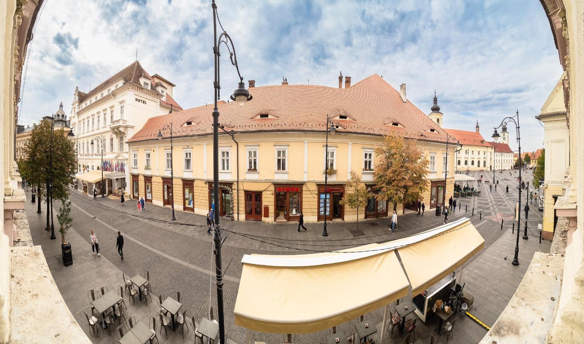 City Spirit Studio - Piata Mare & Balcescu View Sibiu Bagian luar foto