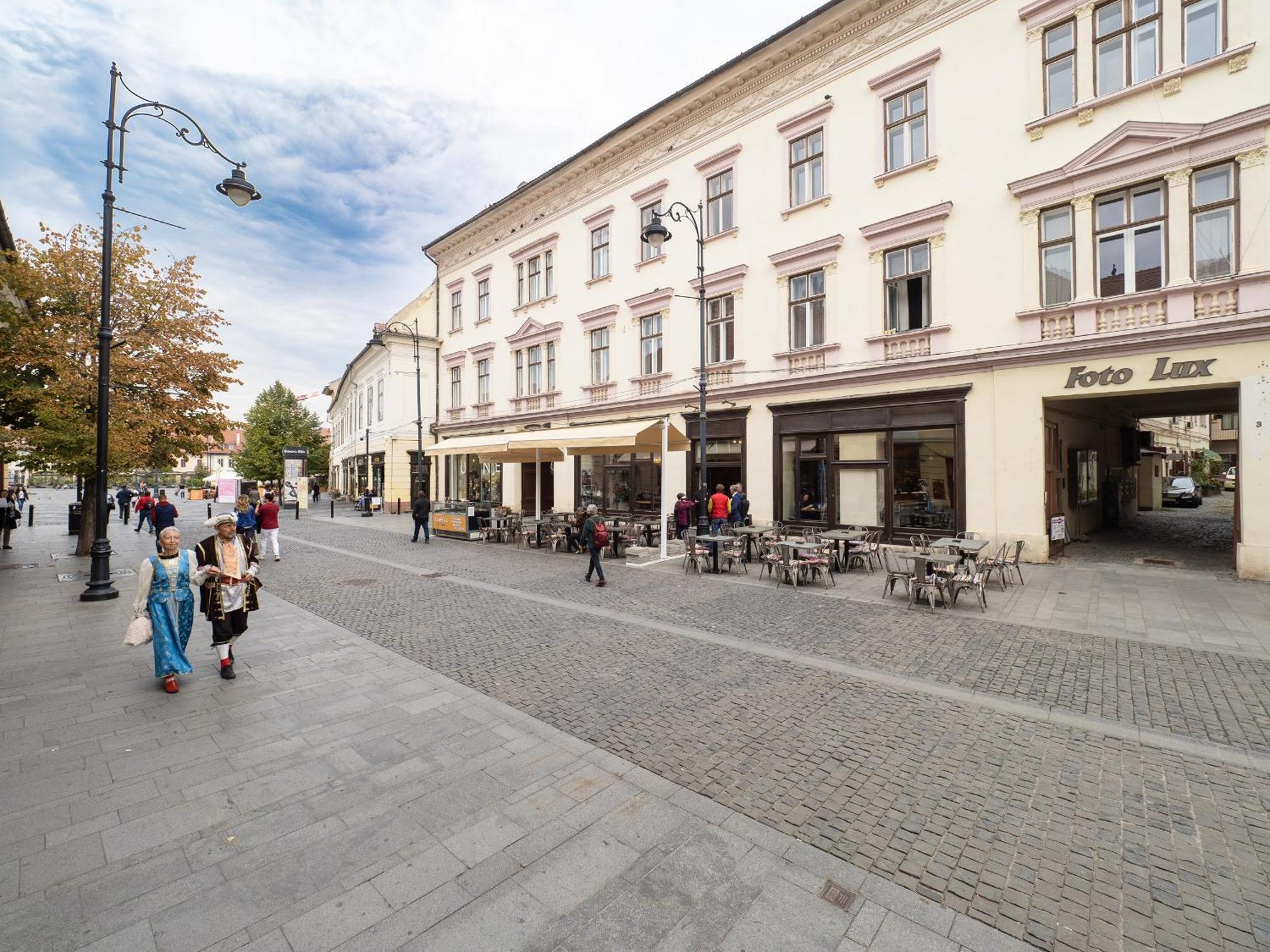 City Spirit Studio - Piata Mare & Balcescu View Sibiu Bagian luar foto