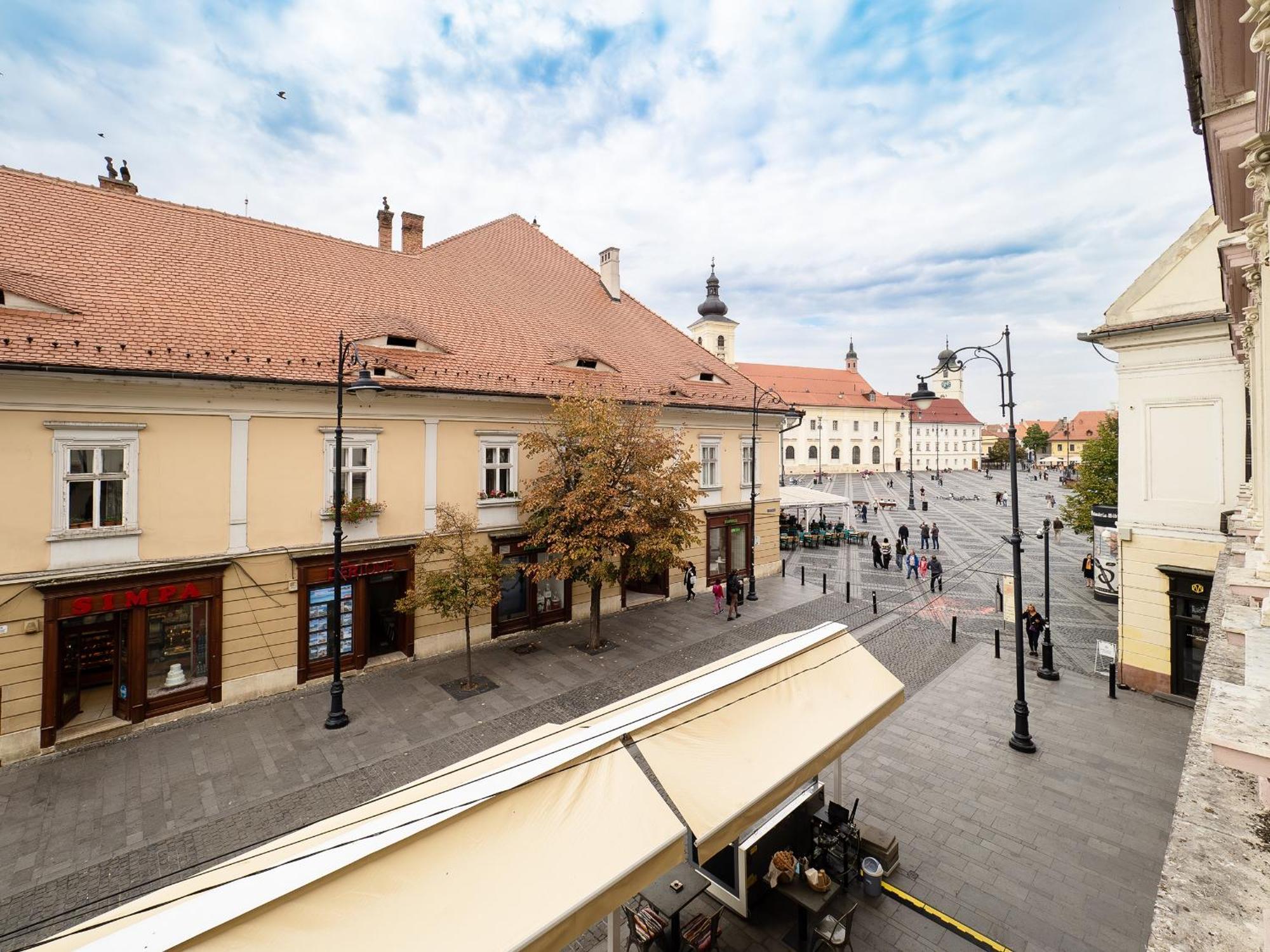 City Spirit Studio - Piata Mare & Balcescu View Sibiu Bagian luar foto