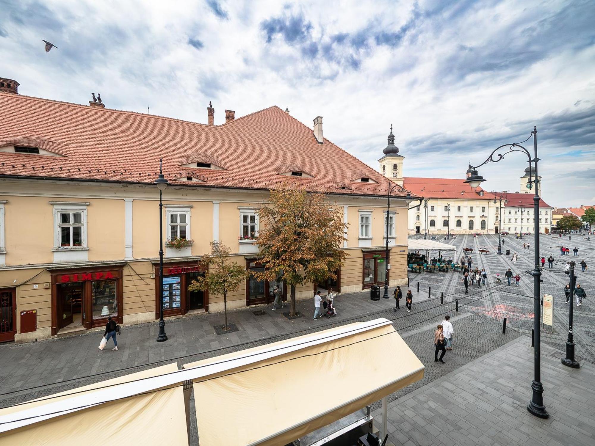 City Spirit Studio - Piata Mare & Balcescu View Sibiu Bagian luar foto